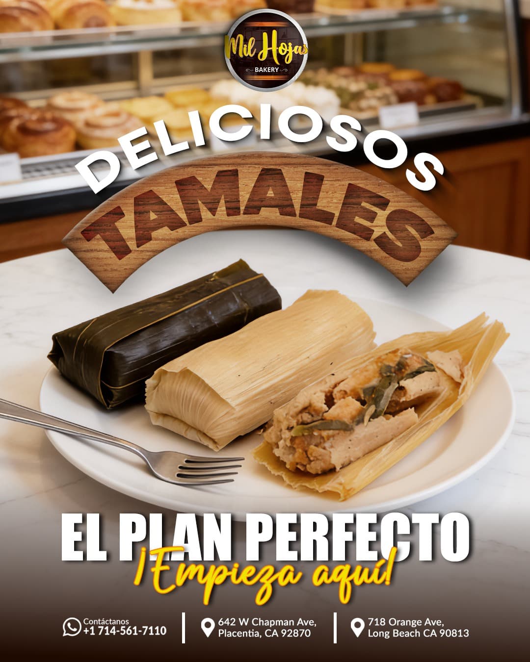 Tamales mexicanos artesanales